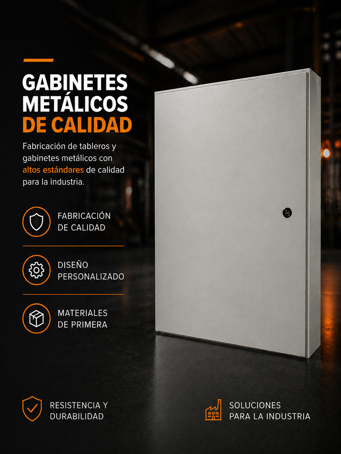 Gabinete metalico tipo armario tecnico